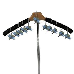 Dragonfly Accent Shower Curtain Rings Hooks Nature Inspired Bath Decor